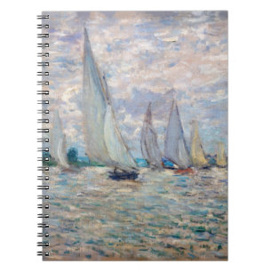 Claude Monet - Boats Regatta at Argenteuil Notebook