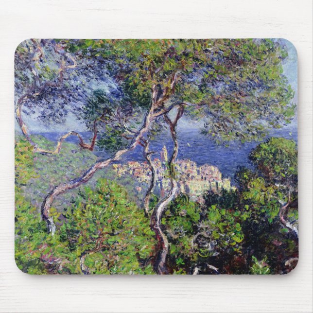 Claude Monet | Bordighera, 1884 Mouse Mat (Front)