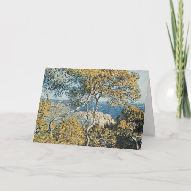 Claude Monet - Bordighera Holiday Card (Front)