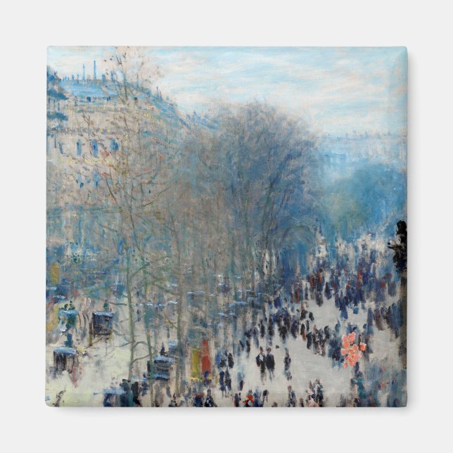 Claude Monet Boulevard des Capucines Magnet (Front)