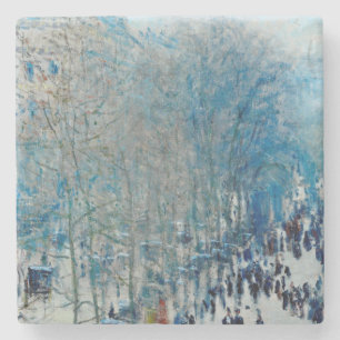 Claude Monet - Boulevard Des Capucines Stone Coaster