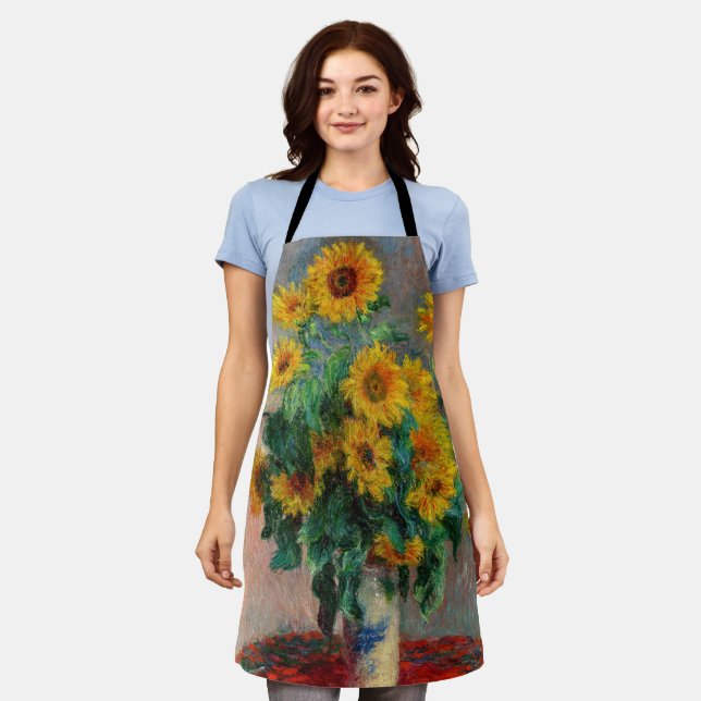 Claude Monet - Bouquet of Sunflowers Apron (Worn)