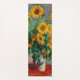Claude Monet - Bouquet of Sunflowers Yoga Mat