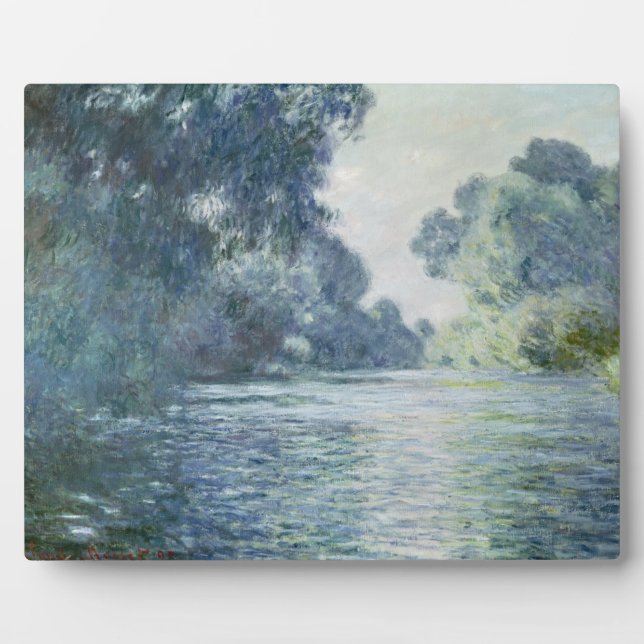 Claude Monet | Branch of the Seine near Giverny Plaque (Front)
