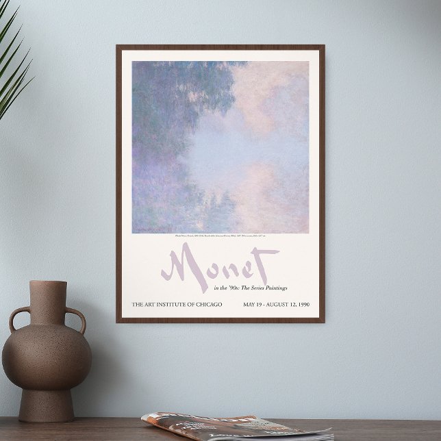 Claude Monet Branch Seine near Giverny 1897 Art Poster (Creator Uploaded)