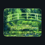 Claude Monet: Bridge Over a Pond of Water Lilies Magnet<br><div class="desc">A wonderful classic flexible magnet featuring a bridge over a pond of water lilies,  painted by the French impressionist painter Claude Monet. 






com</div>