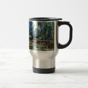 Claude Monet Bridge Over Water Lily Pond Travel Mug