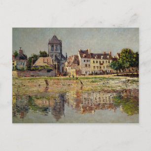 Claude Monet   By the River at Vernon, 1883 Postcard