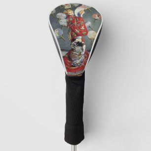 Claude Monet Camille in Red Japanese Kimono Art Golf Head Cover