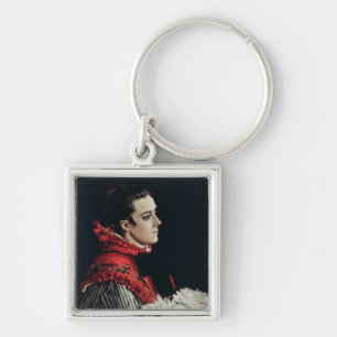 Claude Monet Camille Monet Key Ring
