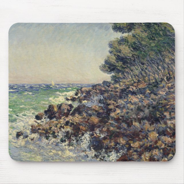 Claude Monet | Cap Martin, 1884 Mouse Mat (Front)