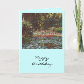 Claude Monet Card
