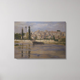 Claude Monet Carrieres-Saint-Denis, 1872 Canvas Print