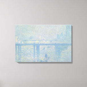 Claude Monet - Charing Cross Bridge Canvas Print