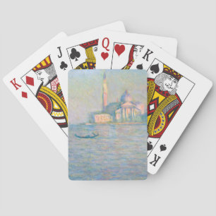 Claude Monet - Church of San Giorgio Maggiore Playing Cards