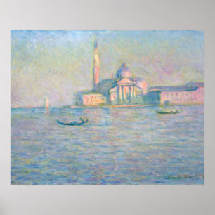 Claude Monet - Church of San Giorgio Maggiore Poster