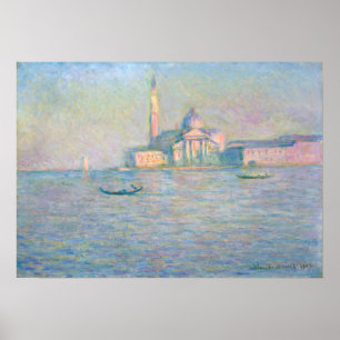 Claude Monet - Church of San Giorgio Maggiore Poster