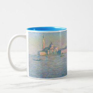 Claude Monet - Church of San Giorgio Maggiore Two-Tone Coffee Mug