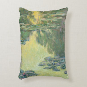 Claude Monet Classic Painting, Waterlilies (1907) Decorative Cushion