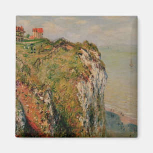 Claude Monet Cliff at Dieppe, 1882 Magnet