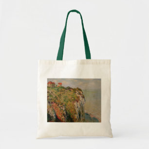 Claude Monet Cliff at Dieppe, 1882 Tote Bag