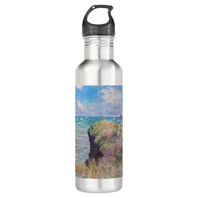 Claude Monet - Cliff Walk at Pourville 710 Ml Water Bottle (Front)