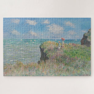 Claude Monet – Cliff Walk at Pourville Fine Art Jigsaw Puzzle