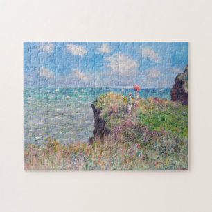 Claude Monet - Cliff Walk at Pourville Jigsaw Puzzle