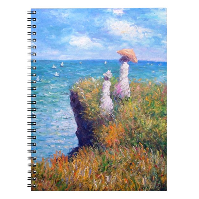 Claude Monet: Cliff Walk at Pourville Notebook (Front)