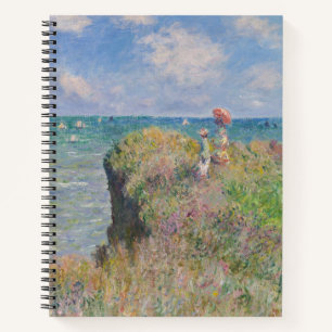 Claude Monet Cliff Walk at Pourville Notebook