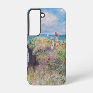 Claude Monet - Cliff Walk at Pourville Samsung Galaxy Case