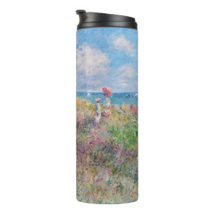 Claude Monet - Cliff Walk at Pourville Thermal Tumbler