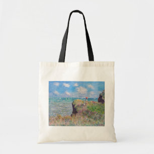 Claude Monet - Cliff Walk at Pourville Tote Bag