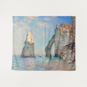 Claude Monet - Cliffs at Etretat Tapestry
