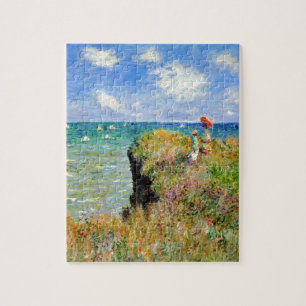Claude Monet Clifftop Walk Jigsaw Puzzle