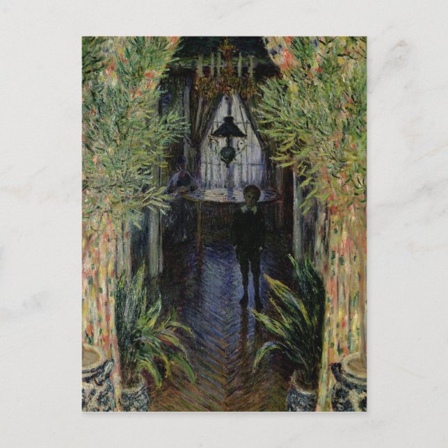 Claude Monet | Corner of a Flat at Argenteuil Postcard (Front)