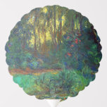 Claude Monet - Corner of a Pond with Waterlilies Balloon<br><div class="desc">Coin du bassin aux nympheas / Corner of a Pond with Waterlilies - Claude Monet,  Oil on Canvas,  1918</div>