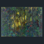 Claude Monet - Corner of a Pond with Waterlilies Cutting Board<br><div class="desc">Coin du bassin aux nympheas / Corner of a Pond with Waterlilies - Claude Monet,  Oil on Canvas,  1918</div>