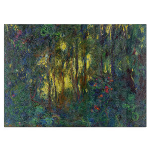 Claude Monet - Corner of a Pond with Waterlilies Cutting Board