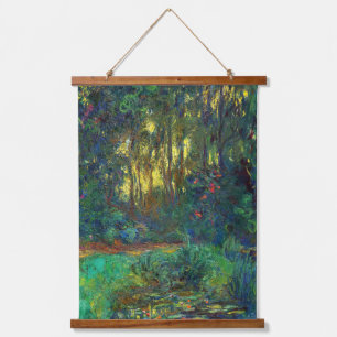 Claude Monet - Corner of a Pond with Waterlilies Hanging Tapestry
