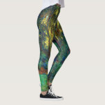 Claude Monet - Corner of a Pond with Waterlilies Leggings<br><div class="desc">Coin du bassin aux nympheas / Corner of a Pond with Waterlilies - Claude Monet,  Oil on Canvas,  1918</div>