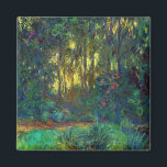Claude Monet - Corner of a Pond with Waterlilies Magnet<br><div class="desc">Coin du bassin aux nympheas / Corner of a Pond with Waterlilies - Claude Monet,  Oil on Canvas,  1918</div>