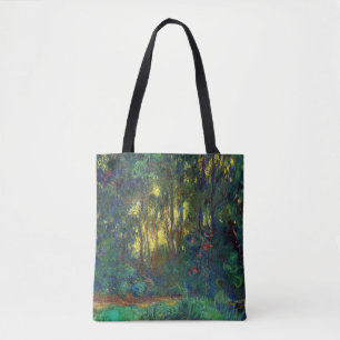 Claude Monet - Corner of a Pond with Waterlilies Tote Bag