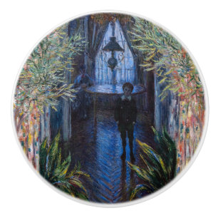 Claude Monet - Corner of the Apartment Ceramic Knob