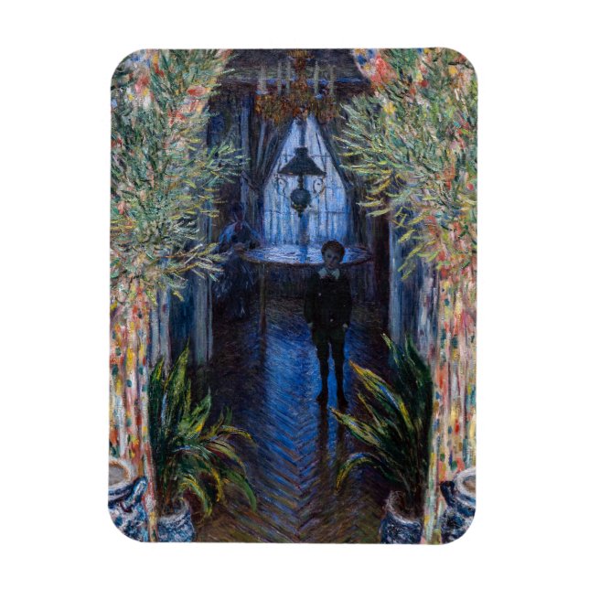 Claude Monet - Corner of the Apartment Magnet (Vertical)