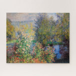 Claude Monet - Corner of the Garden at Montgeron Jigsaw Puzzle<br><div class="desc">Corner of the Garden at Montgeron / Coin de jardin a Montgeron - Claude Monet,  Oil on Canvas,  1876</div>