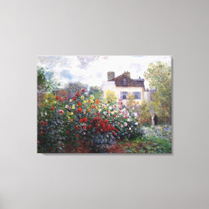 Claude Monet Corner of the Garden Fine Art Canvas Print