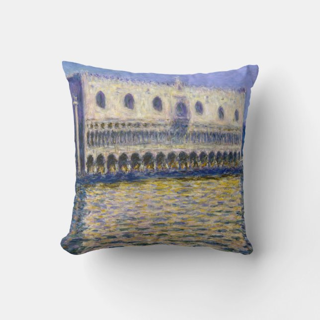 Claude Monet - Doges' Palace Cushion (Front)