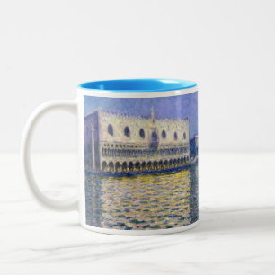 Claude Monet - Doges' Palace Two-Tone Coffee Mug