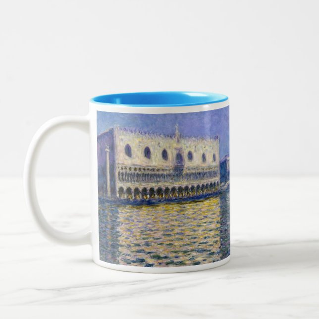 Claude Monet - Doges' Palace Two-Tone Coffee Mug (Left)
